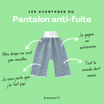 Pantalon d'entraînement anti-fuite